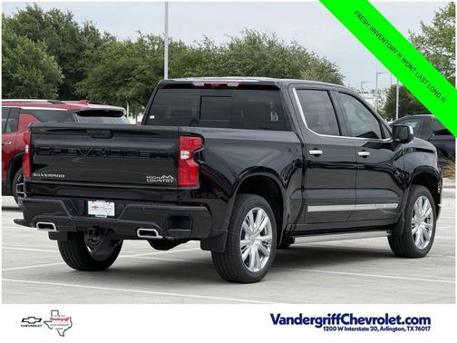 Black 2026 Chevrolet Silverado 1500 High Country