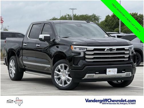 Black 2026 Chevrolet Silverado 1500 High Country