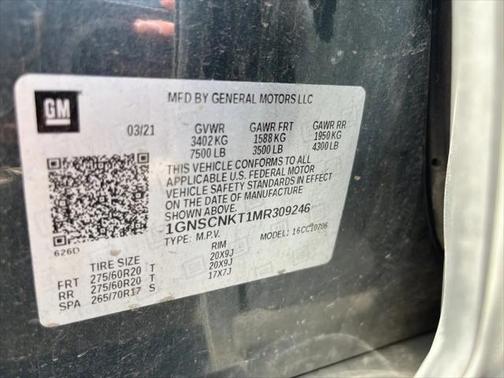 2021 Chevrolet Tahoe LT