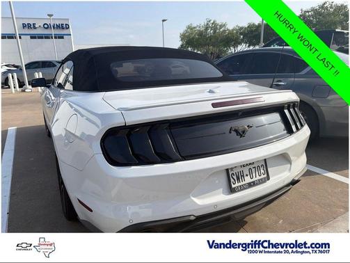 Oxford White 2020 Ford Mustang EcoBoost Premium