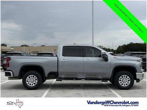 Sterling Gray Metallic 2025 Chevrolet Silverado 2500 LTZ