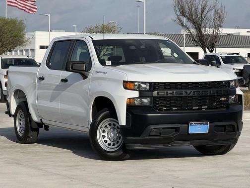 Summit White 2021 Chevrolet Silverado 1500 WT