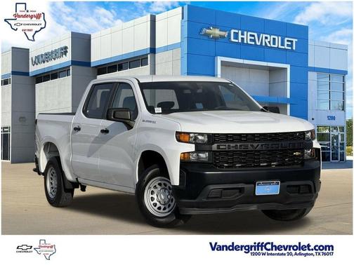 Summit White 2021 Chevrolet Silverado 1500 WT