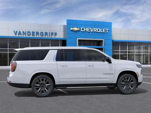 Summit White 2026 Chevrolet Suburban LS