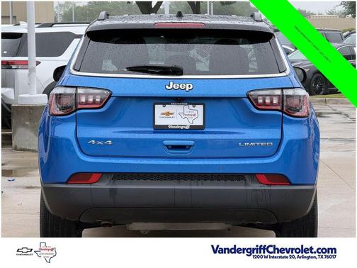 Hydro Blue Pearlcoat 2025 Jeep Compass Limited