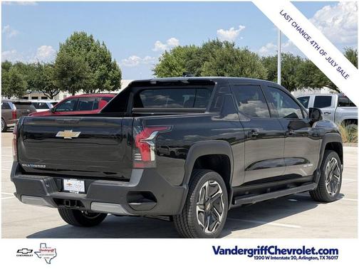 Black 2026 Chevrolet Silverado EV LT - Extended Range