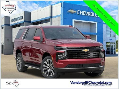 Radiant Red Tintcoat 2026 Chevrolet Tahoe 4WD High Country