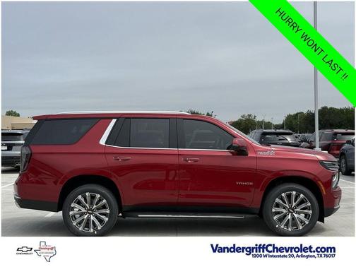 Radiant Red Tintcoat 2026 Chevrolet Tahoe 4WD High Country