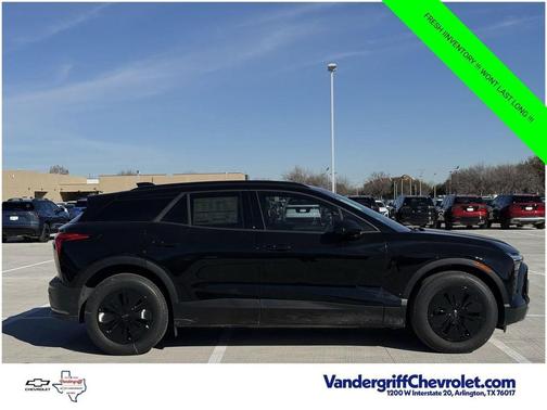 Black 2026 Chevrolet Blazer EV AWD LT