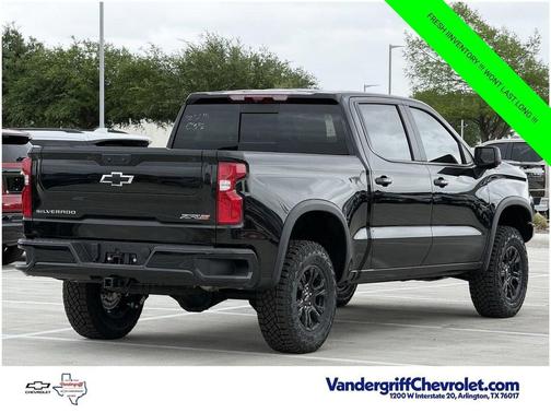 Black 2026 Chevrolet Silverado 1500 ZR2
