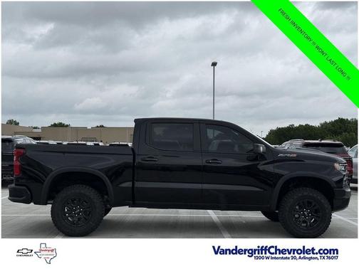 Black 2026 Chevrolet Silverado 1500 ZR2