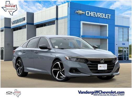 Sonic Gray Pearl 2022 Honda Accord Sport SE 1.5T