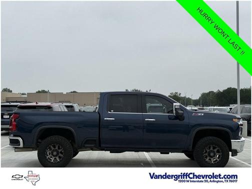 Northsky Blue Metallic 2021 Chevrolet Silverado 2500 LTZ