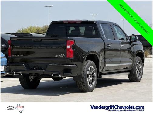 Black 2026 Chevrolet Silverado 1500 High Country