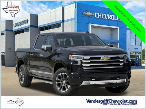 Black 2026 Chevrolet Silverado 1500 High Country