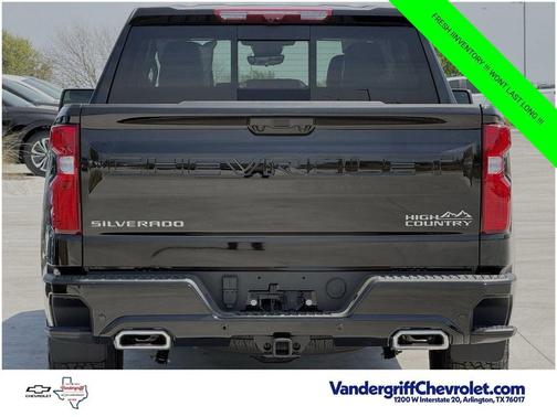 Black 2026 Chevrolet Silverado 1500 High Country