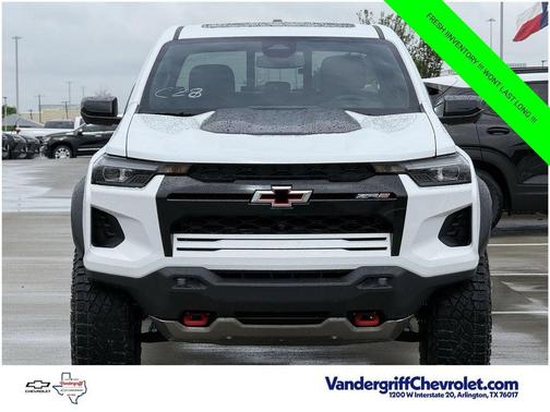 Summit White 2026 Chevrolet Colorado ZR2