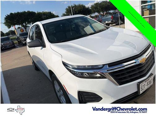 Summit White 2023 Chevrolet Equinox LS