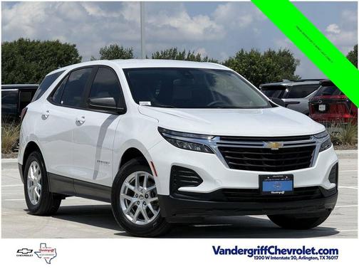Summit White 2023 Chevrolet Equinox LS