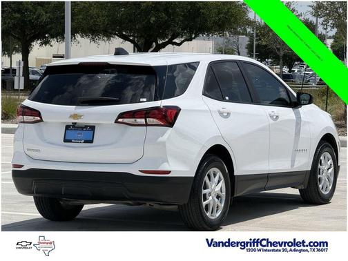 Summit White 2023 Chevrolet Equinox LS