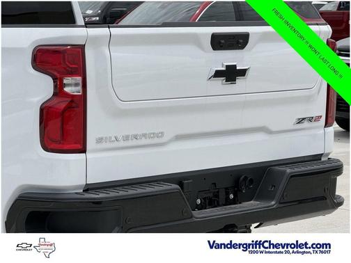 Summit White 2026 Chevrolet Silverado 1500 ZR2