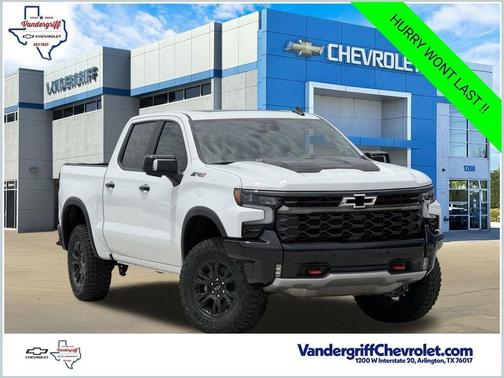 Summit White 2026 Chevrolet Silverado 1500 ZR2