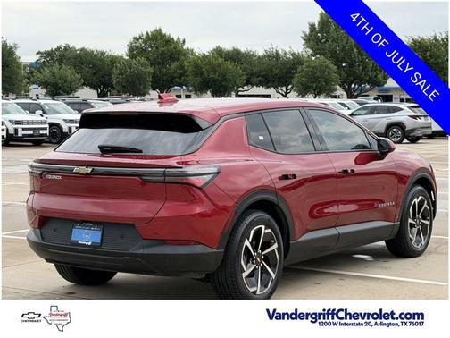 Radiant Red Tintcoat 2025 Chevrolet Equinox EV LT