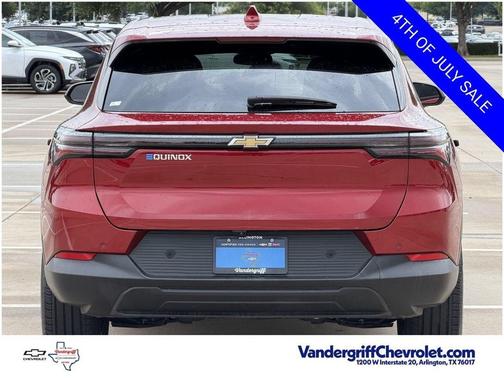 Radiant Red Tintcoat 2025 Chevrolet Equinox EV LT