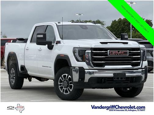Summit White 2024 GMC Sierra 2500 SLE