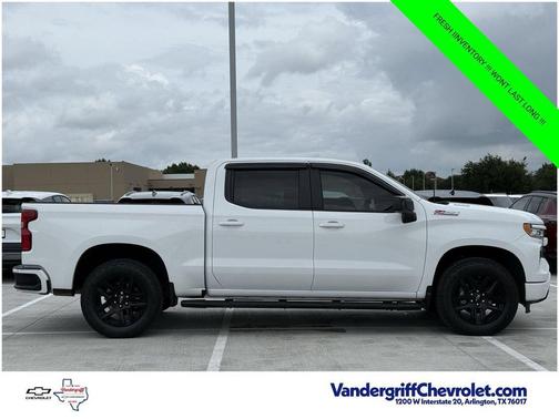 Summit White 2024 Chevrolet Silverado 1500 RST