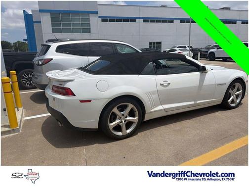 Summit White 2015 Chevrolet Camaro LT