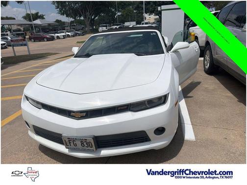 Summit White 2015 Chevrolet Camaro LT