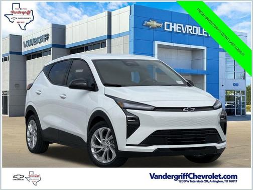 Summit White 2027 Chevrolet Bolt LT FWD