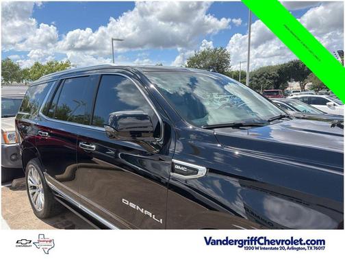 Onyx Black 2022 GMC Yukon Denali