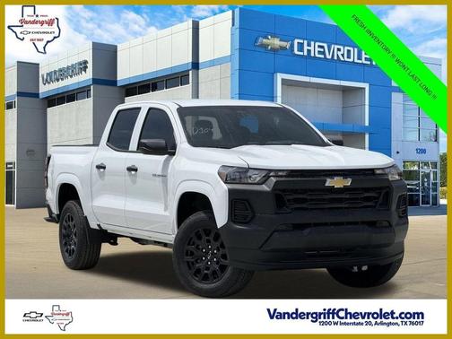 Summit White 2026 Chevrolet Colorado WT Truck