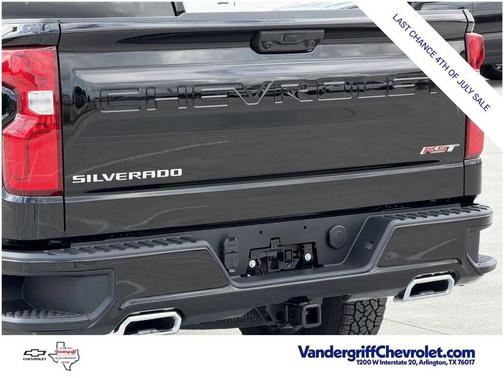 Black 2026 Chevrolet Silverado 1500 RST