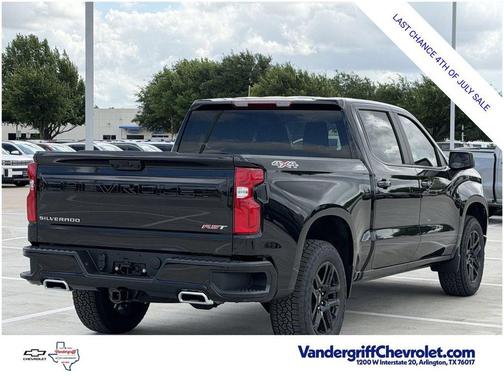 Black 2026 Chevrolet Silverado 1500 RST