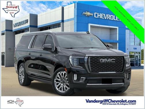 Onyx Black 2023 GMC Yukon XL Denali Ultimate