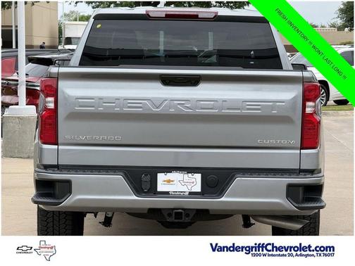 Sterling Gray Metallic 2026 Chevrolet Silverado 1500 Custom