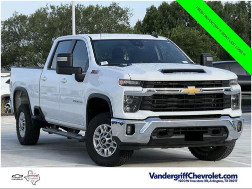 Summit White 2024 Chevrolet Silverado 2500 LT