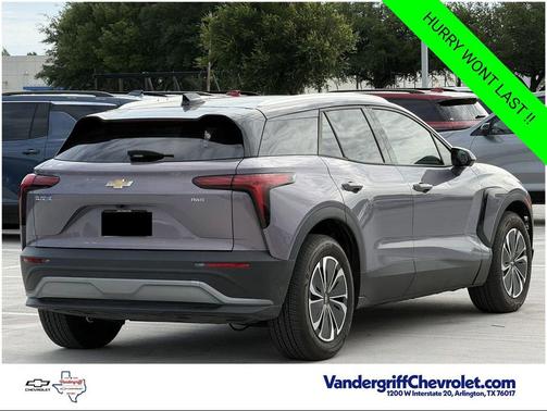 Galaxy Gray Metallic 2025 Chevrolet Blazer EV AWD LT