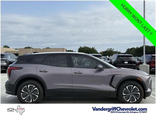 Galaxy Gray Metallic 2025 Chevrolet Blazer EV AWD LT