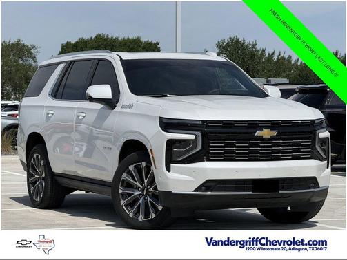 Iridescent Pearl Tricoat 2025 Chevrolet Tahoe 2WD High Country