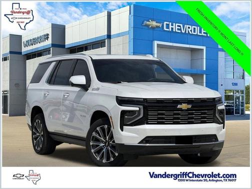 Iridescent Pearl Tricoat 2025 Chevrolet Tahoe 2WD High Country