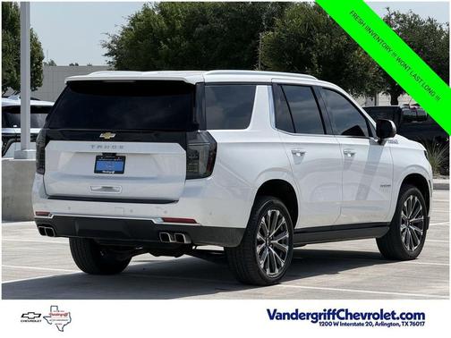Iridescent Pearl Tricoat 2025 Chevrolet Tahoe 2WD High Country