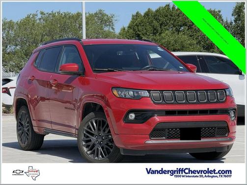 Redline Pearlcoat 2022 Jeep Compass (RED) Edition 4x4