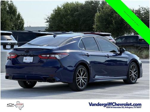 Reservoir Blue 2023 Toyota Camry SE