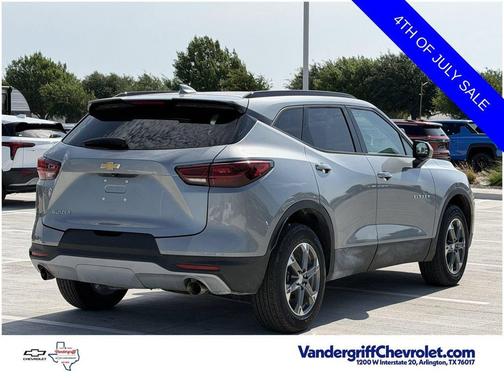 Sterling Gray Metallic 2023 Chevrolet Blazer 2LT