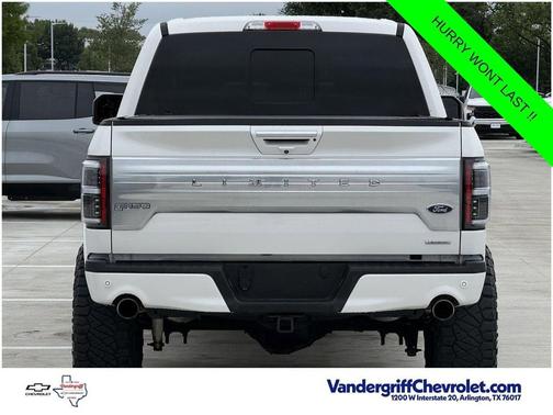 White Platinum Metallic Tri-Coat 2019 Ford F-150 Limited