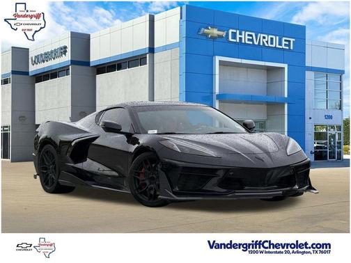 Black 2023 Chevrolet Corvette Stingray w/3LT